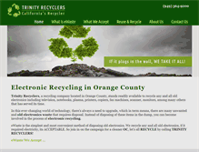 Tablet Screenshot of californiasrecycler.com